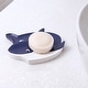 preview thumbnail 5 of 3, Colorful Animated Sharks 3 Piece Bathroom Accessory Set - Multi - 3 piece set