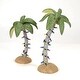 preview thumbnail 4 of 2, Department 56 Village Cross Product Christmas Palms - Set of 2 - 6014548