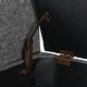 preview thumbnail 8 of 13, Carson Carrington Borg Charcoal Fabric Storage Bench Settee
