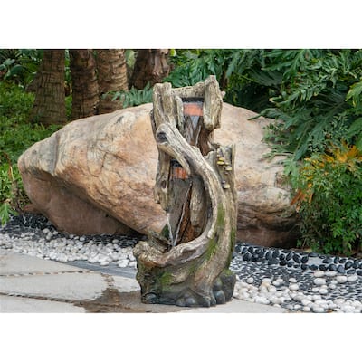 Tree Trunk Fountain