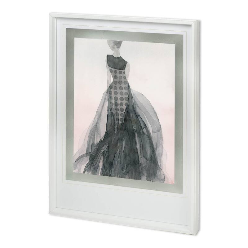 Tulle and Drapery II Framed Art Print