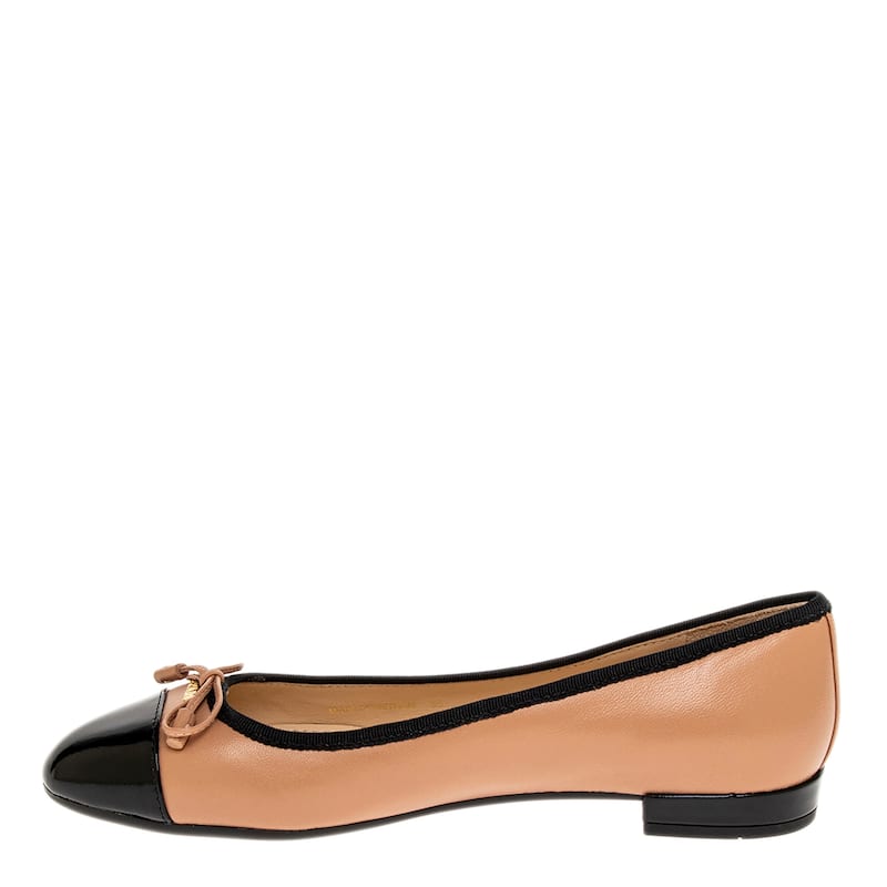 Prada Ballerina Flats - Pink and Black