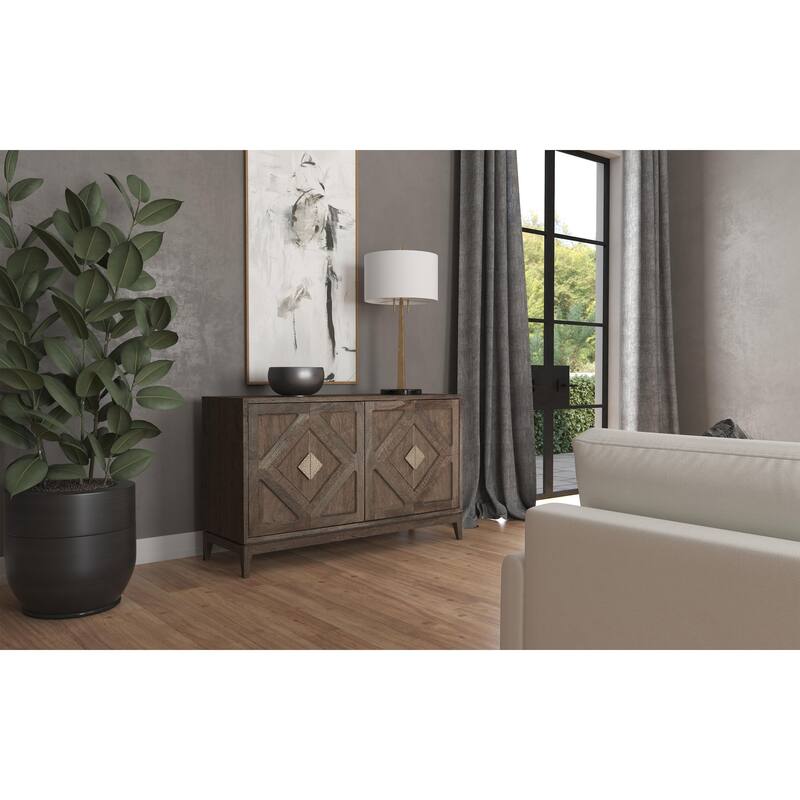 Commerce & Market Carved Accent Chest