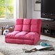 preview thumbnail 2 of 58, Loungie Microsuede 5-position Convertible Flip Chair/ Sleeper