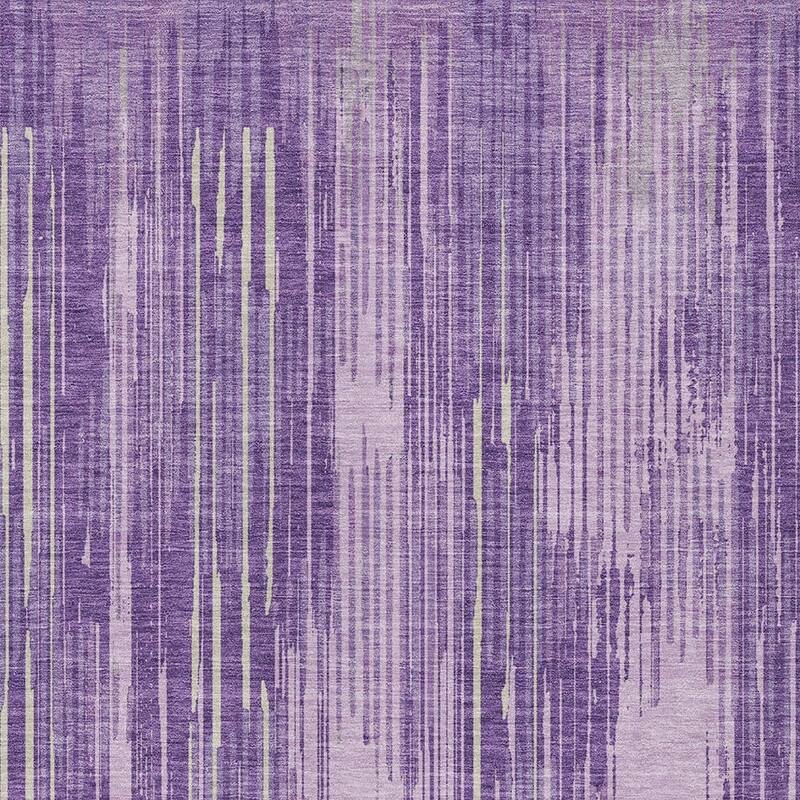 HomeRoots Striped Transitional Rectangle Outdoor Rug