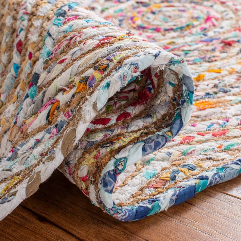 SAFAVIEH Handmade Cape Cod Mariam Coastal Jute Rug