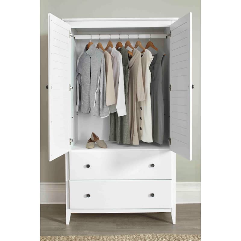 Grain Wood Furniture Greenport 2-door Armoire