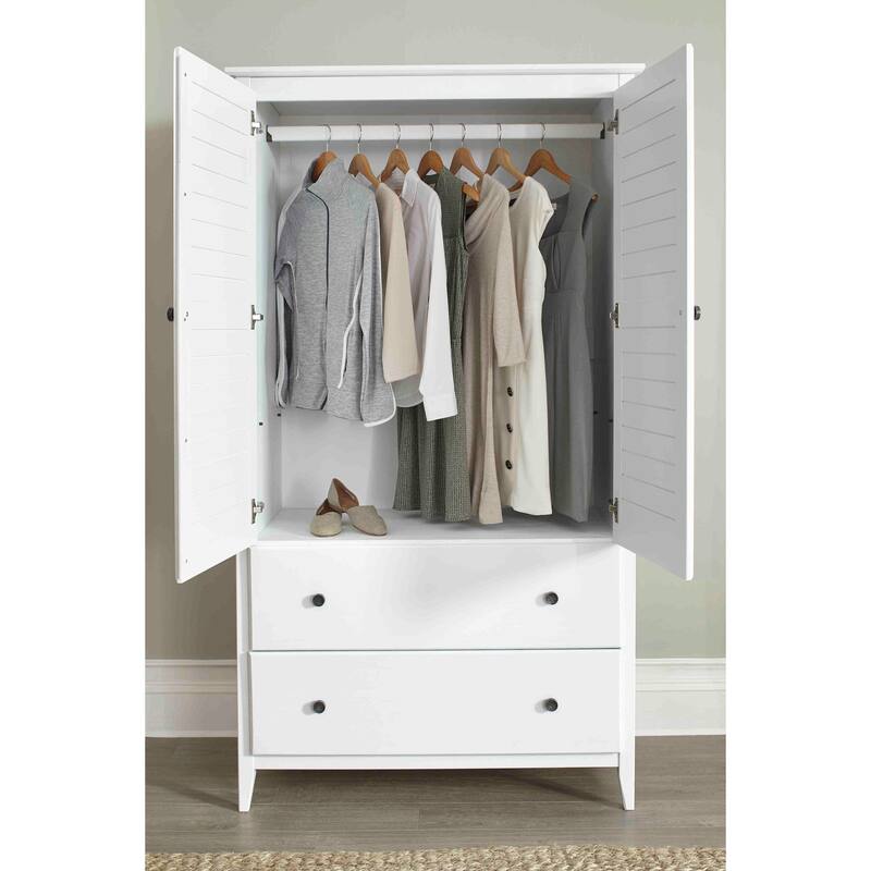 Grain Wood Furniture Greenport 2-door Armoire