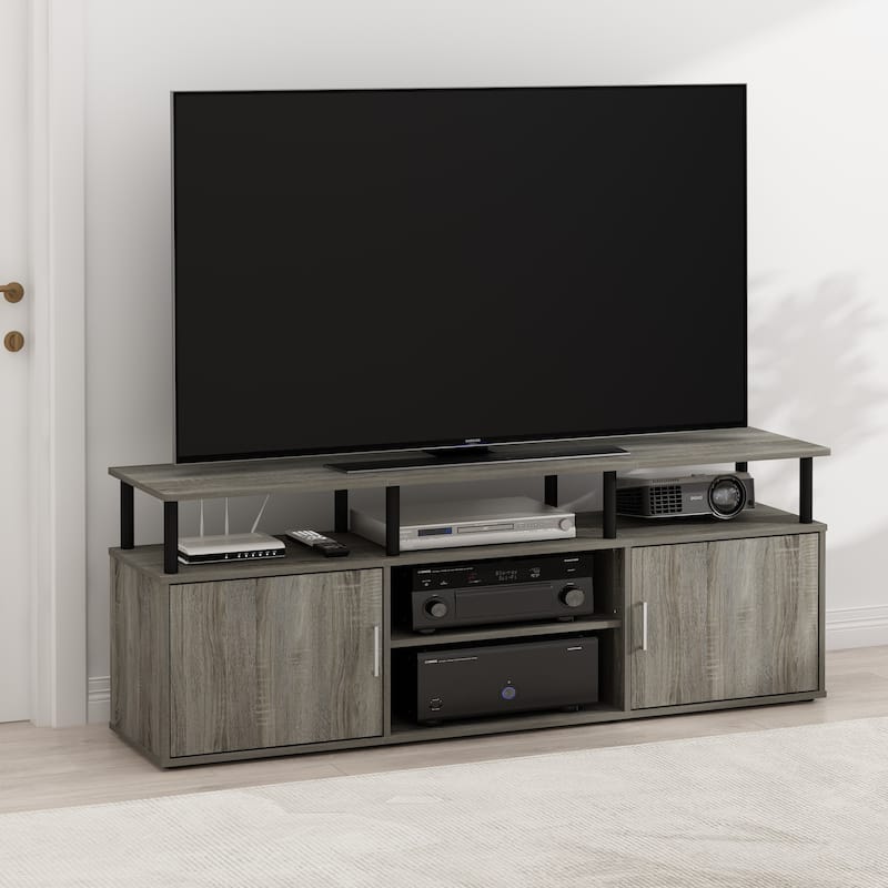 Furinno Jensen TV Stand for TV up to 70 Inch