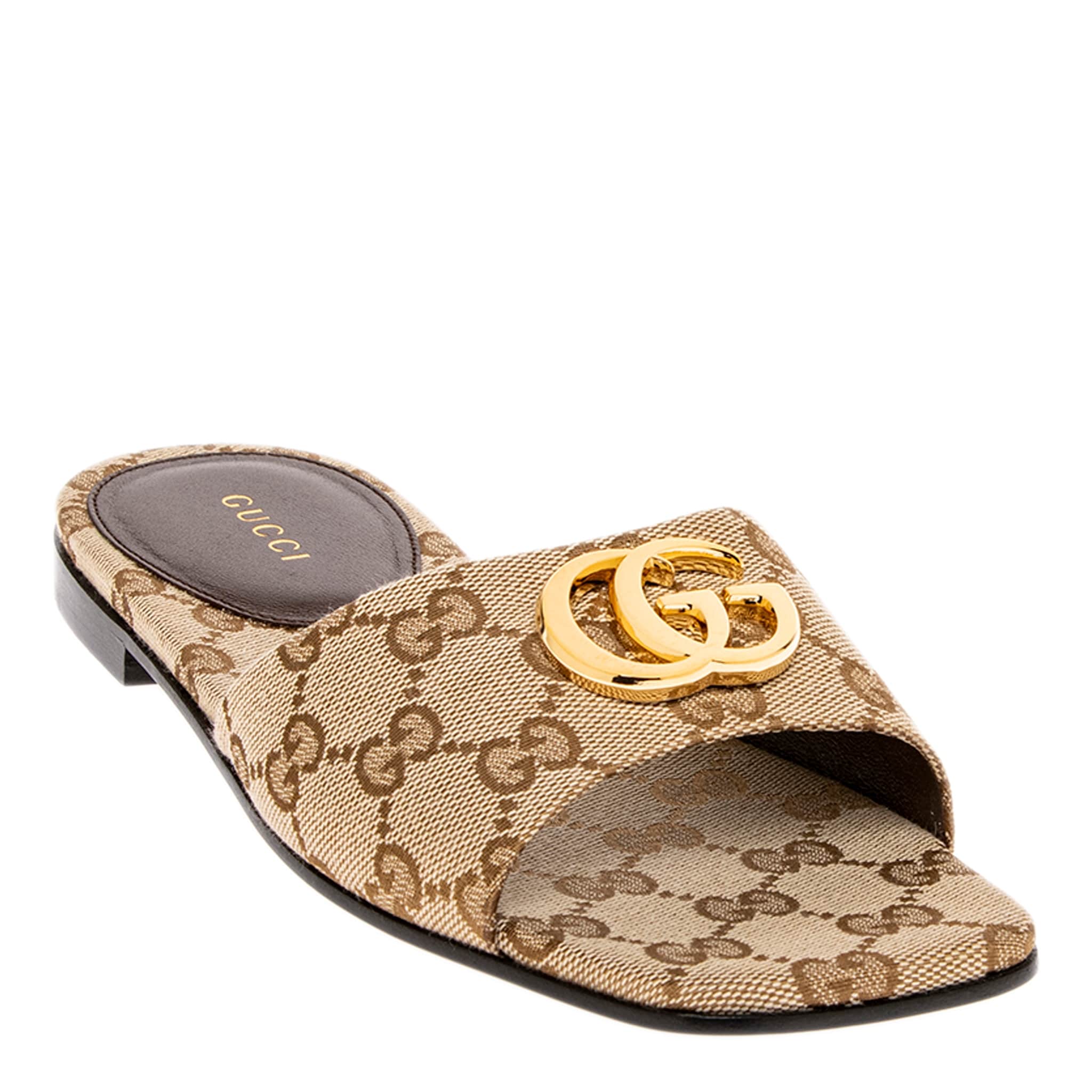 Gucci Slide Sandals with Double G