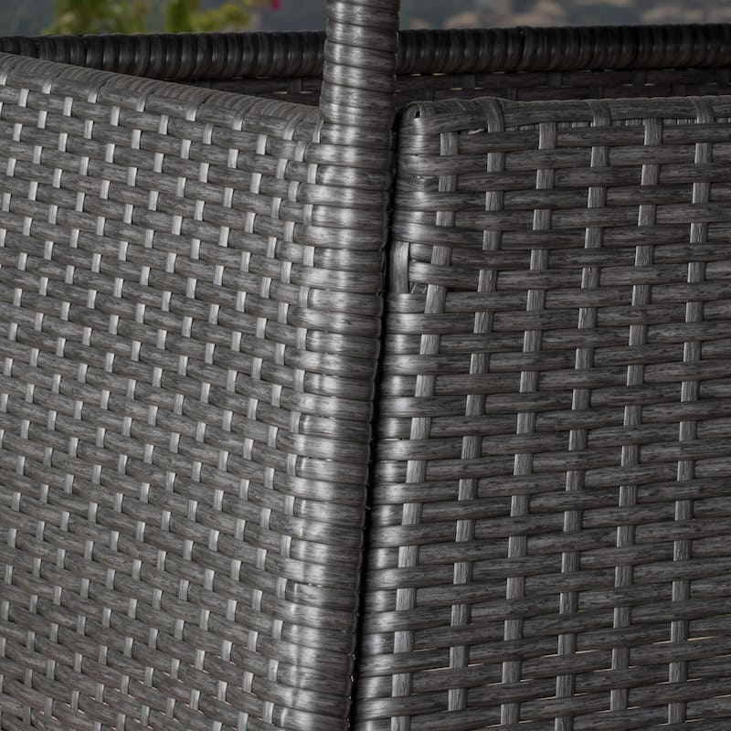 Corsica Outdoor Wicker Rectangle Dining Table (ONLY) by Christopher Knight Home - 69.00"L x 38.00"W x 28.50"H