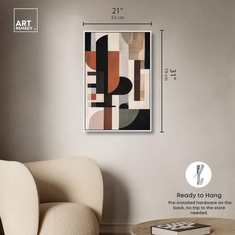 Jahns' Abstraction I Canvas by Art Remedy