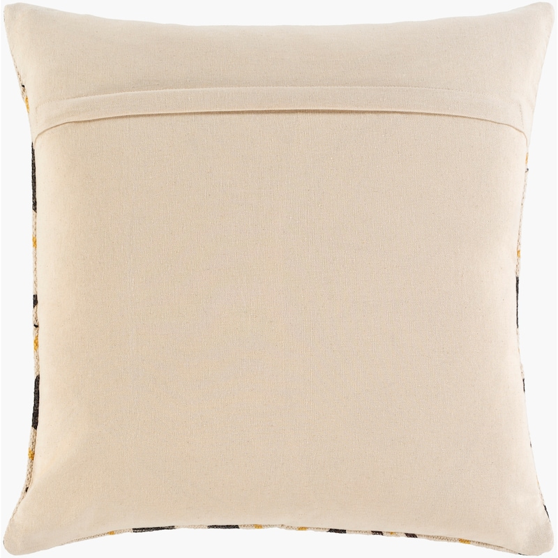 Tania Block Printed Geometric Boho Throw Pillow