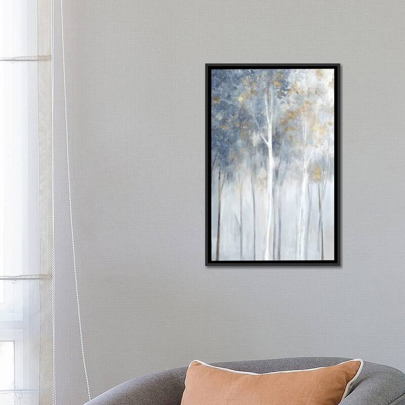 iCanvas "Fog and Gold II" by Eva Watts Framed Canvas Print