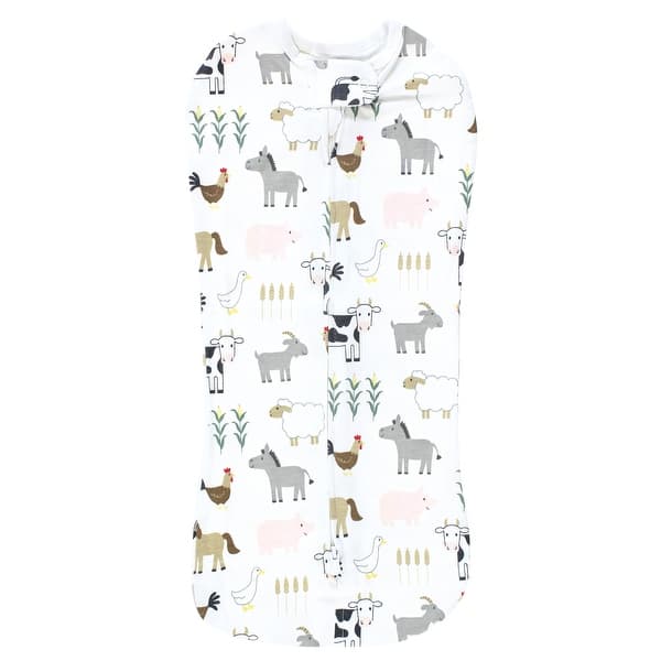 slide 1 of 1, Hudson Baby Sleep Pod, Cute Farm, 0-2 Months - Cute Farm - 0-2 Months 0-2 Months - Cute Farm