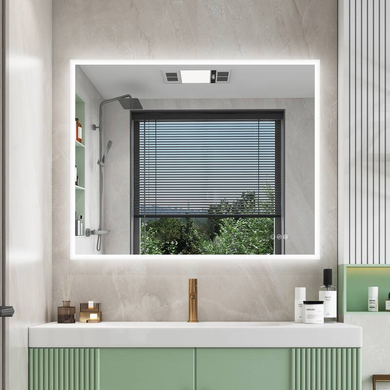 Modern Wall Mounted LED Bathroom mirror