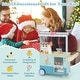 preview thumbnail 19 of 17, Gymax Kids Ice Cream Cart w/ Vending Machine & Ice Cream Maker Toys