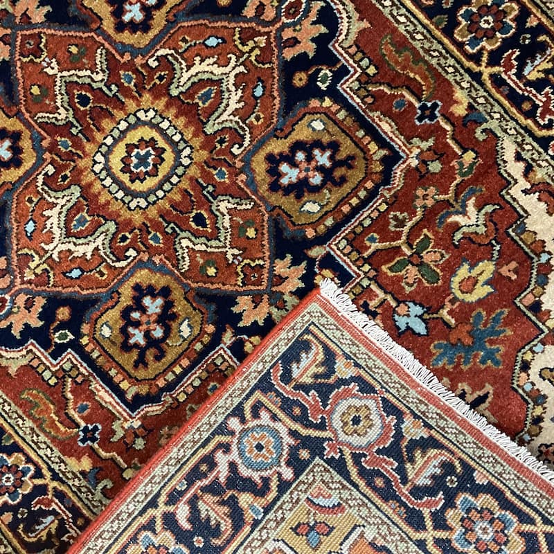 HERAT ORIENTAL Handmade 3' x 5'1 Serapi Wool Rug - 3' x 5'1"