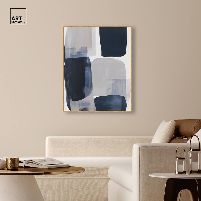 Oceanic Forms II Canvas by Art Remedy