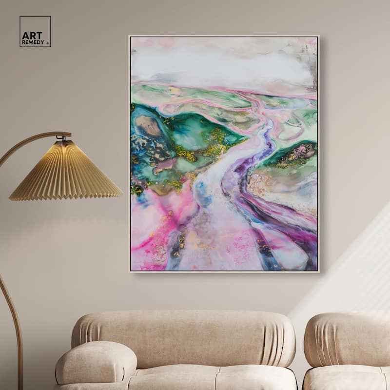 Noir Pulse II Canvas by Art Remedy
