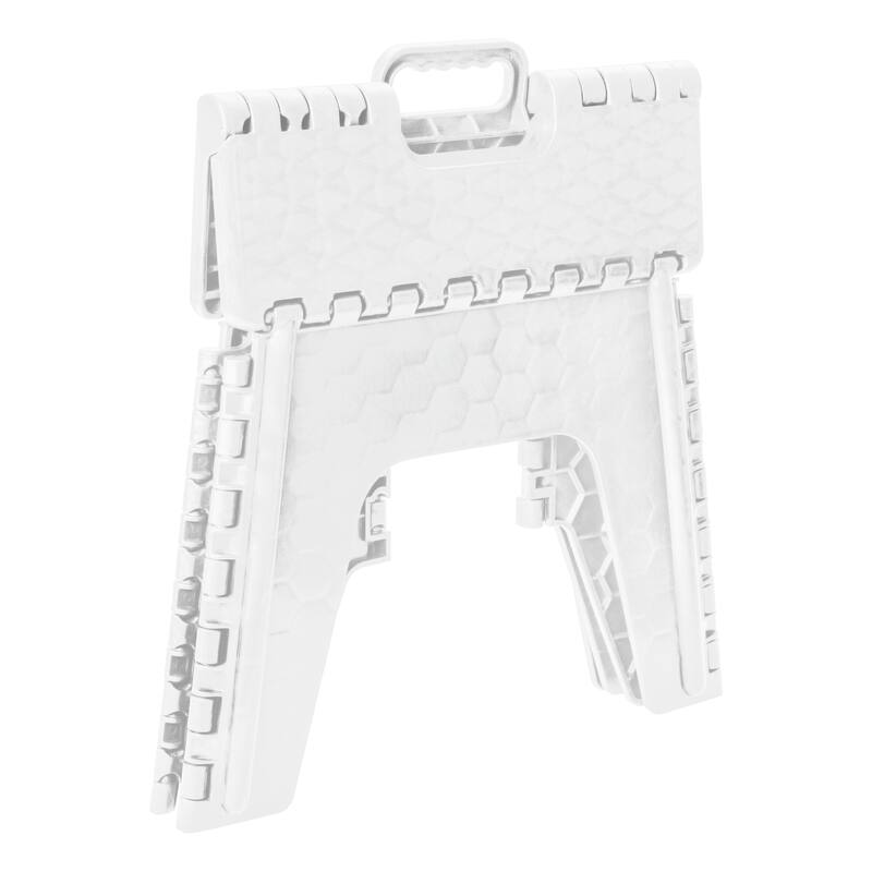 Simplify 12" Folding Step Stool in Black