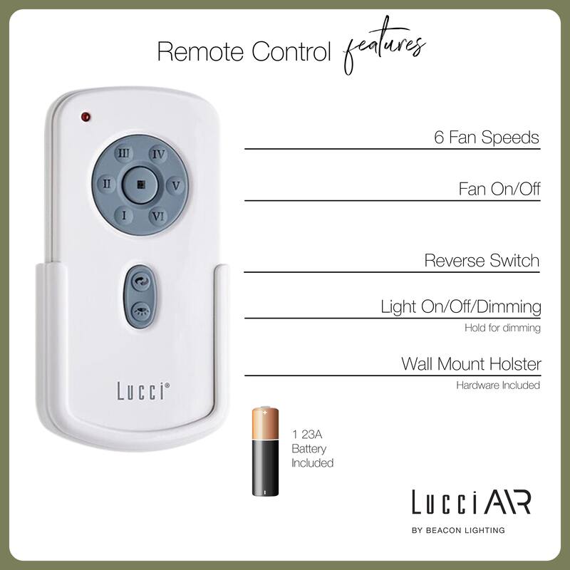 Lucci Air Climate 52-inch DC Ceiling Fan.