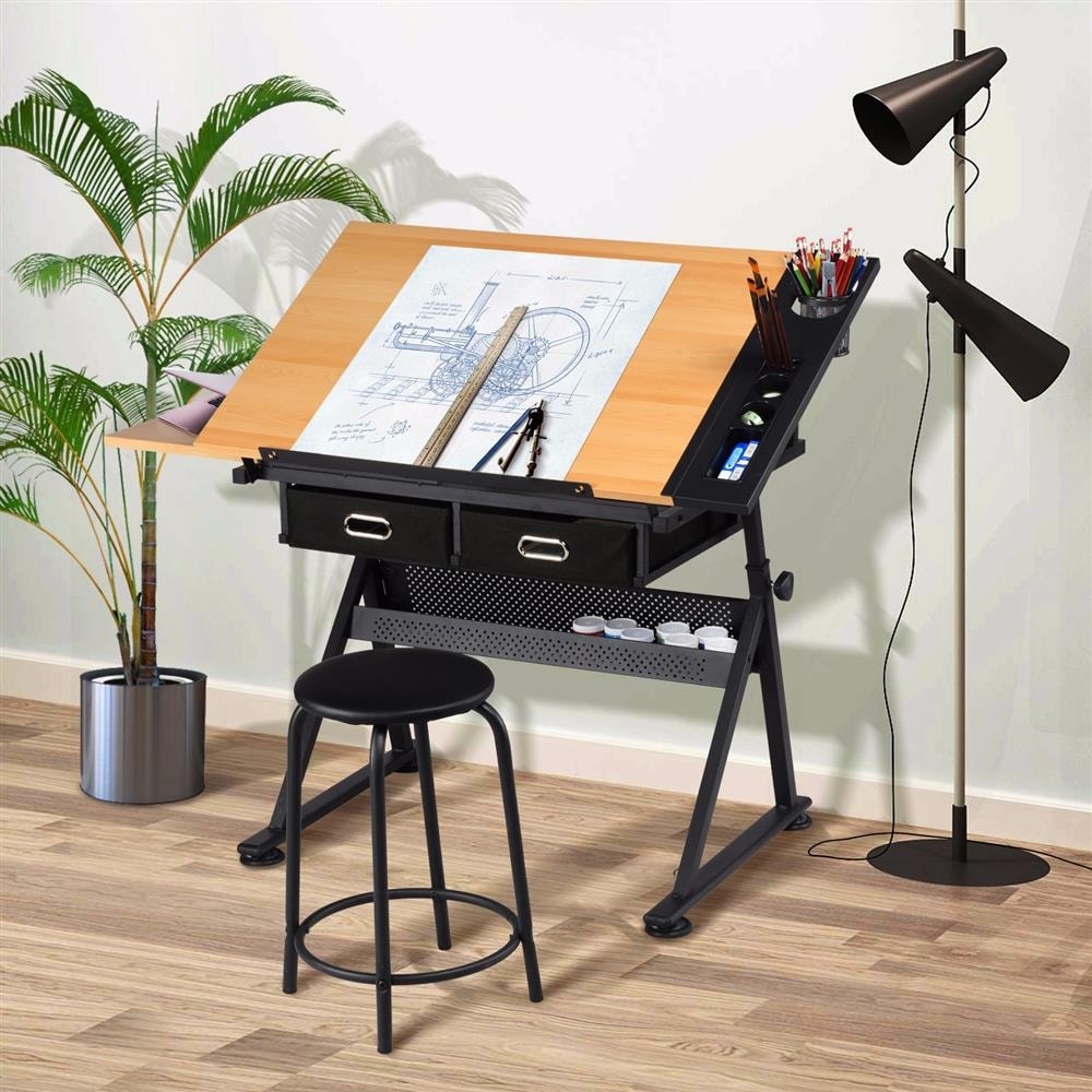 Drawing cheap table stool