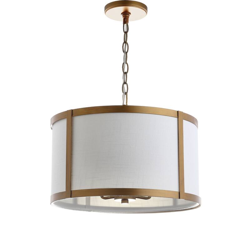Loop 17" Metal LED Pendant Light, by JONATHAN Y