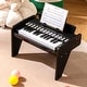 preview thumbnail 1 of 6, Educational Toy 25 Keys Wooden Piano w/Music Stand