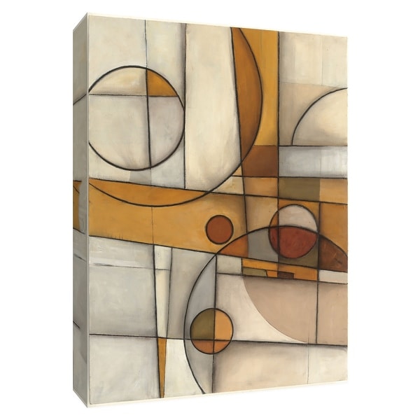 PTM Images 9-154977 PTM Canvas Collection 10" x 8" - "Flipped Mythology" Giclee Abstract Art Print on Canvas