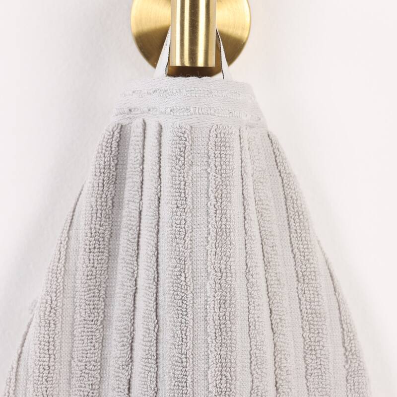 Superior Soho Ribbed Cotton Hand Towel Set of 4