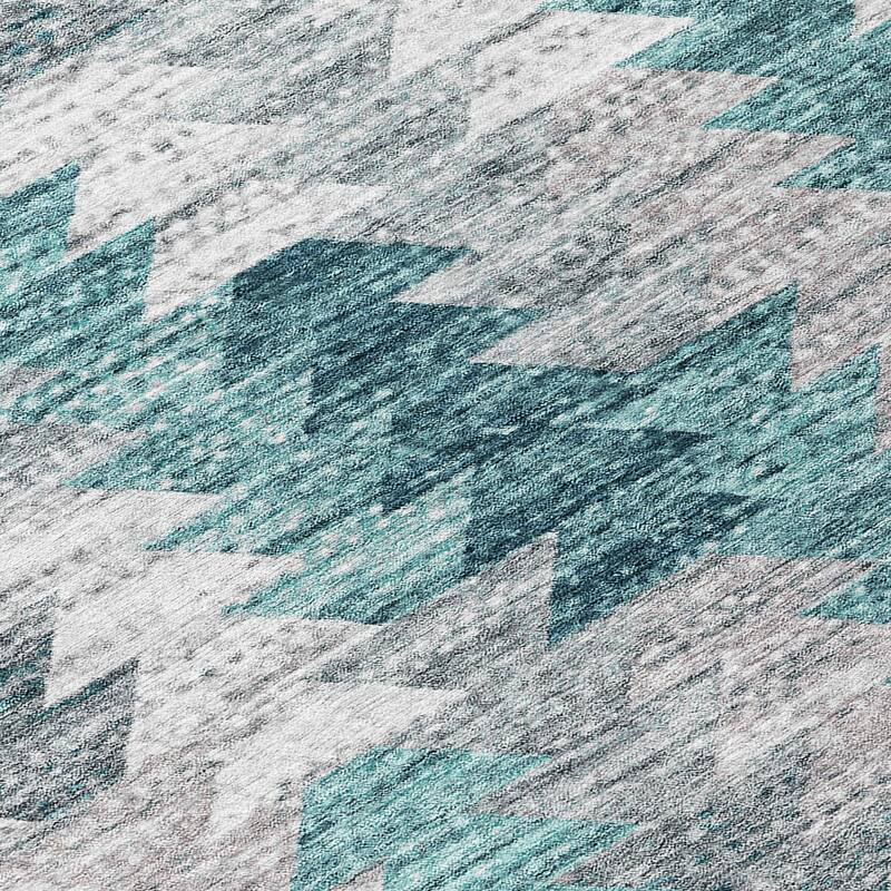 Machine Washable Indoor/ Outdoor Chantille Modern Moroccan Boho Rug
