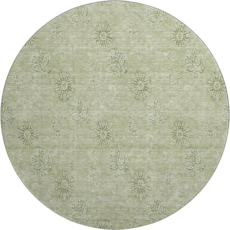 Premium Washable Super Soft Floral Imprints Mayfield Rug