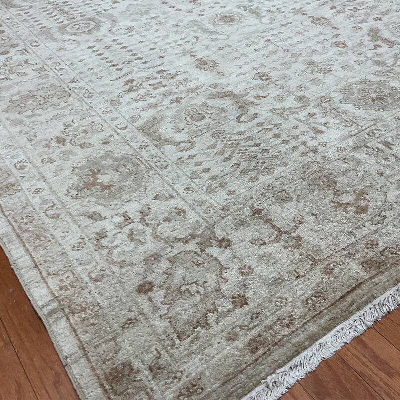 HERAT ORIENTAL Handmade Oushak Wool Rug - 6' x 9'