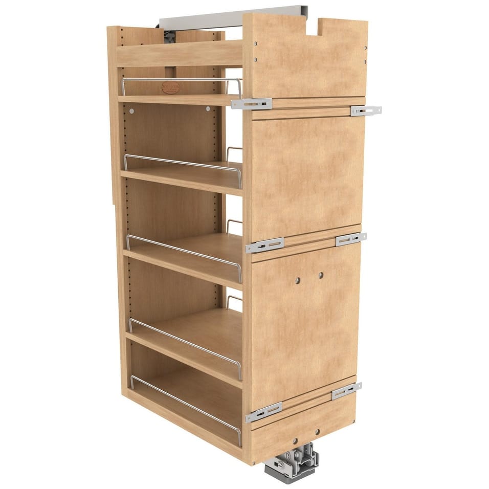 Rev-A-Shelf 448-TPF43-14-1 Wood Classics 14"W Pull Out 43" Tall Pantry