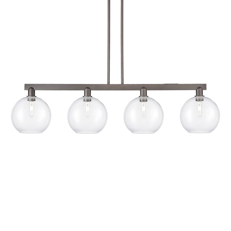 Innovations Lighting 716-4I-13-53 Athens Linear Athens 4 Light 53" - Oil Rubbed Bronze / Clear