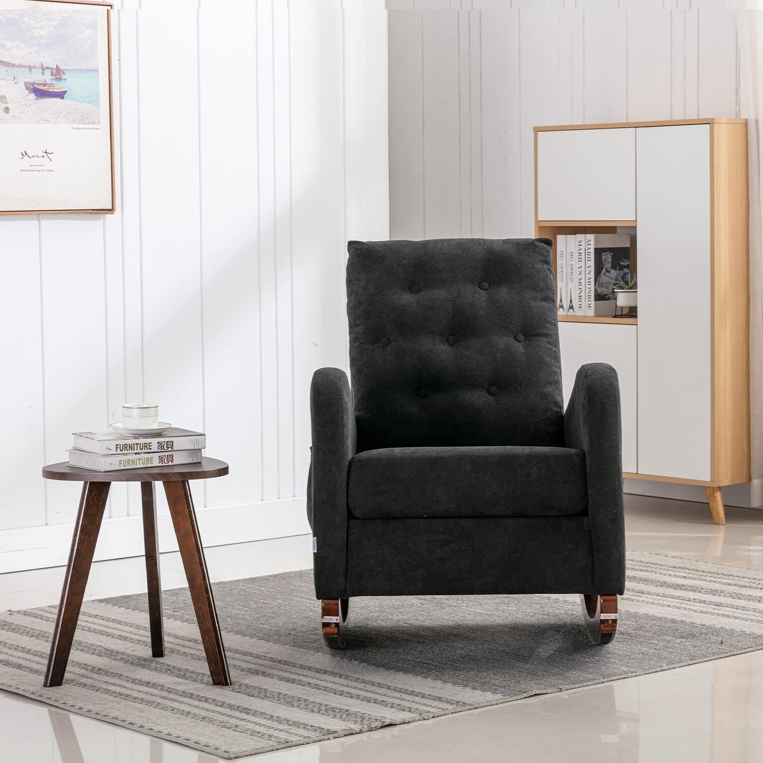 Tall back sales glider