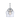 Daphne 1-Light Wall Sconce in Chrome with Clear Glass