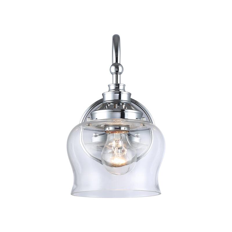 Wry Lighting Daphne 1-light Wall Sconce in Chrome