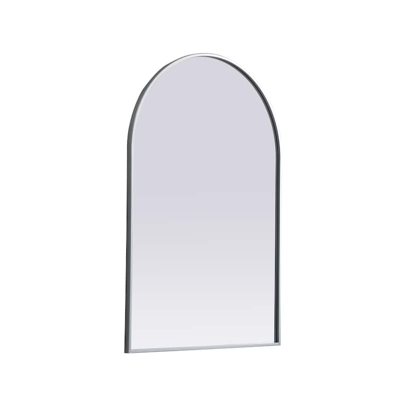 Elegant Lighting MR1A2740 Ayra 27" W x 40" H Modern Arched Bathroom