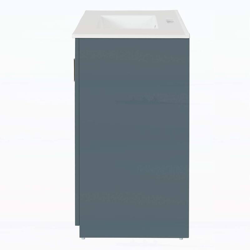 Freestanding Vanity Set with 3 Drawers& Soft Closing Doors