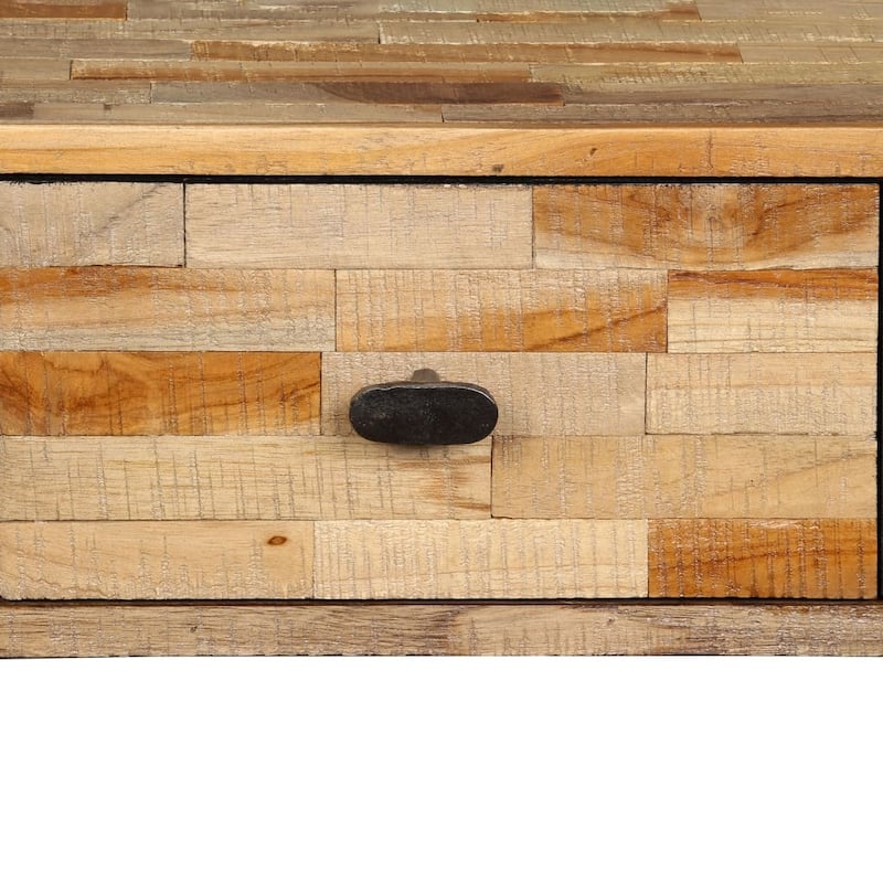 vidaXL Console Table Solid Reclaimed Teak 47.2"x11.8"x29.9"