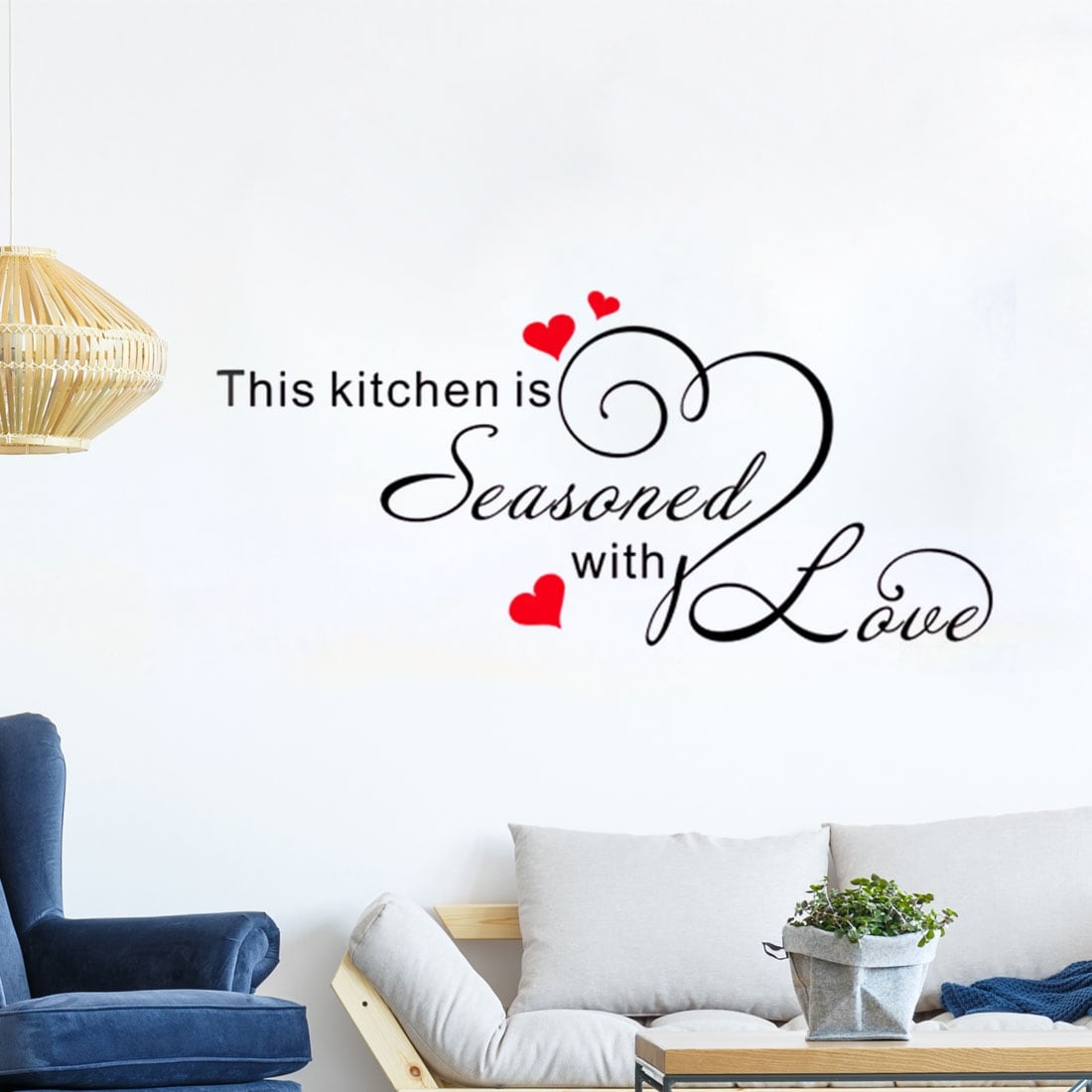 Shop Decor Removable Diy Vinyl Wall Art Sticker Family Decal 23 6 X11 8 On Sale Overstock 22854457