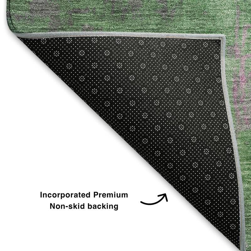 Premium Washable Super Soft Abstract Contemporary Mayfield Rug