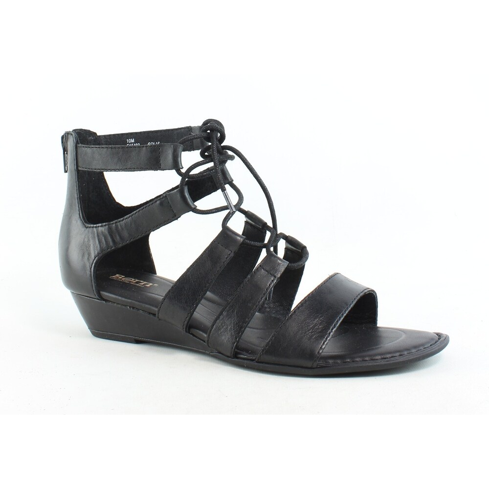 born black sandals