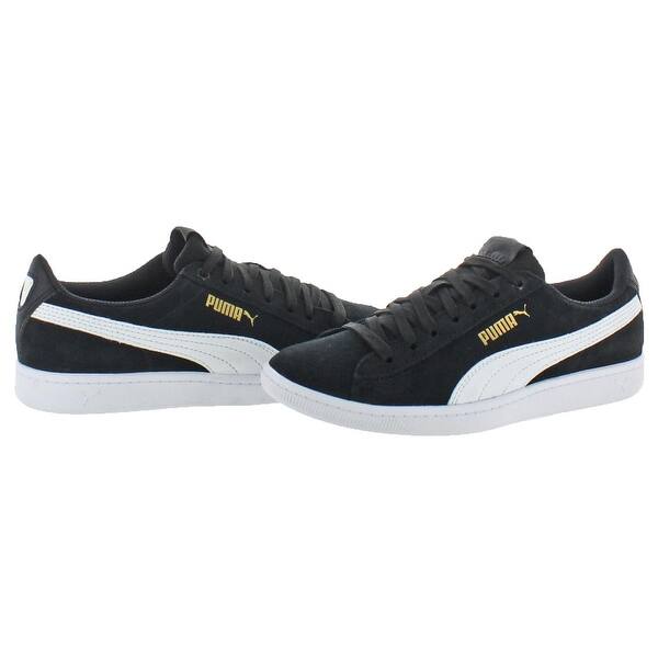 Shop Puma Vikky Women S Suede Softfoam Court Low Top Fashion