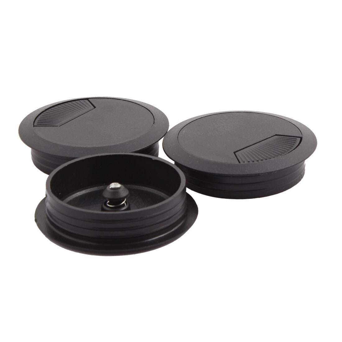 Shop 60mm Dia Pc Computer Desk Round Grommet Tidy Cable Wire Hole