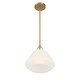 preview thumbnail 9 of 7, Minka Lavery 197 Orion 12" Wide Pendant with Etched Glass Shade