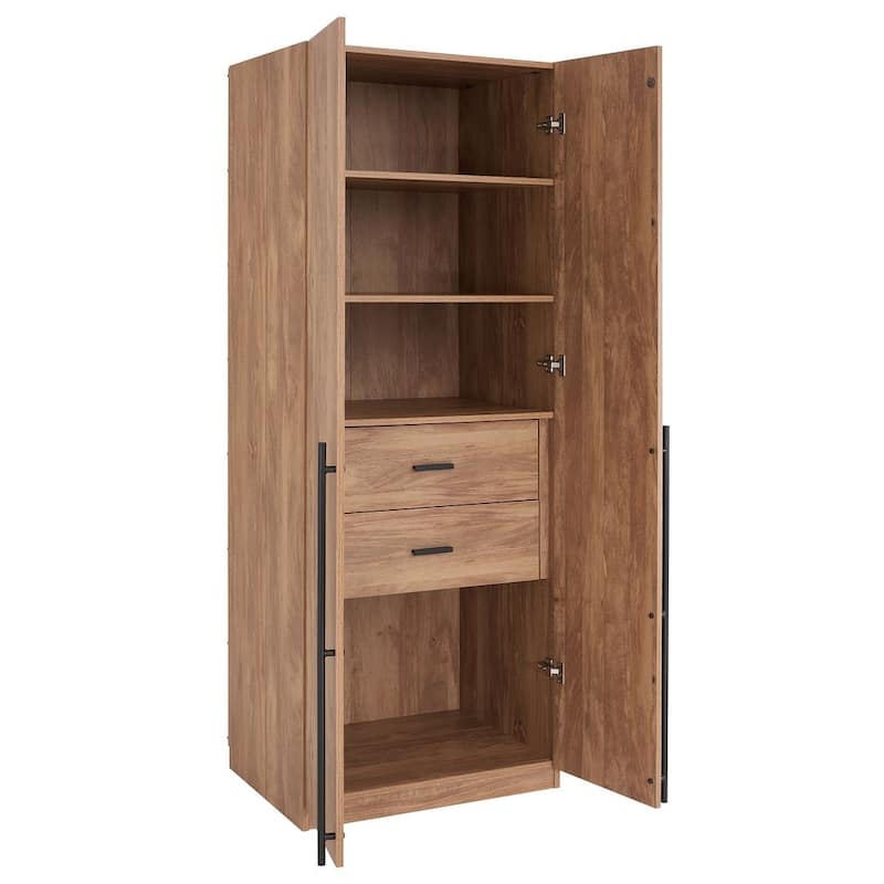 Manhattan Comfort Lee Modern 1.0 Freestanding Wardrobe Closet Armoire