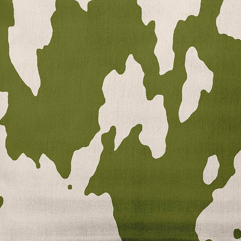 Moo Print Indoor/Outdoor Throw Pillow